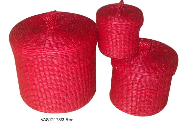 VAS12178 Red - Cói Xuất Khẩu Việt Anh - Công Ty Cổ Phần Sản Xuất - Chế Biến Cói Xuất Khẩu Việt Anh
